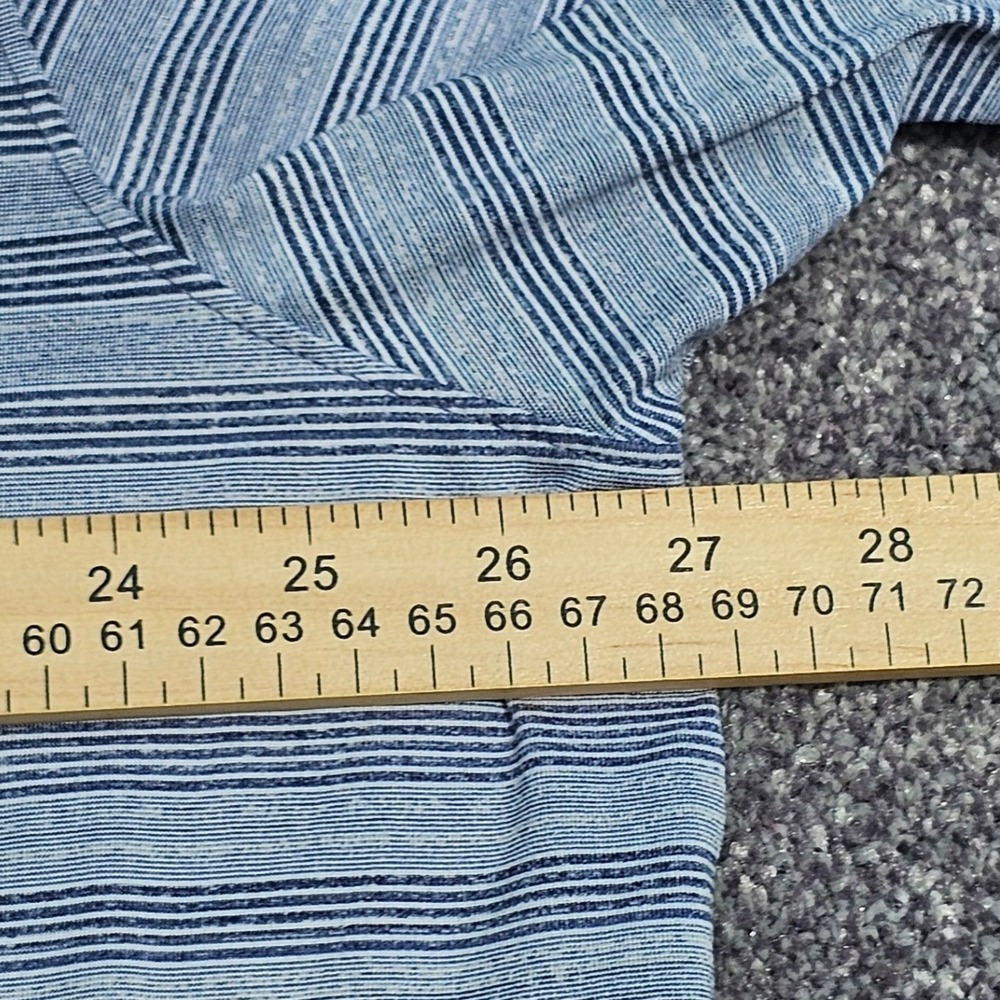 Walter Hagen 11 majors Polo Shirt Mens XXL Gray Striped Performance Golf S/S - Picture 5 of 10